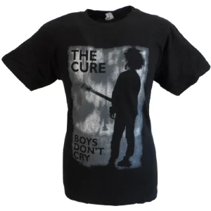 Mens Official The Cure Boys Don't Cry Single Cover T Shirt