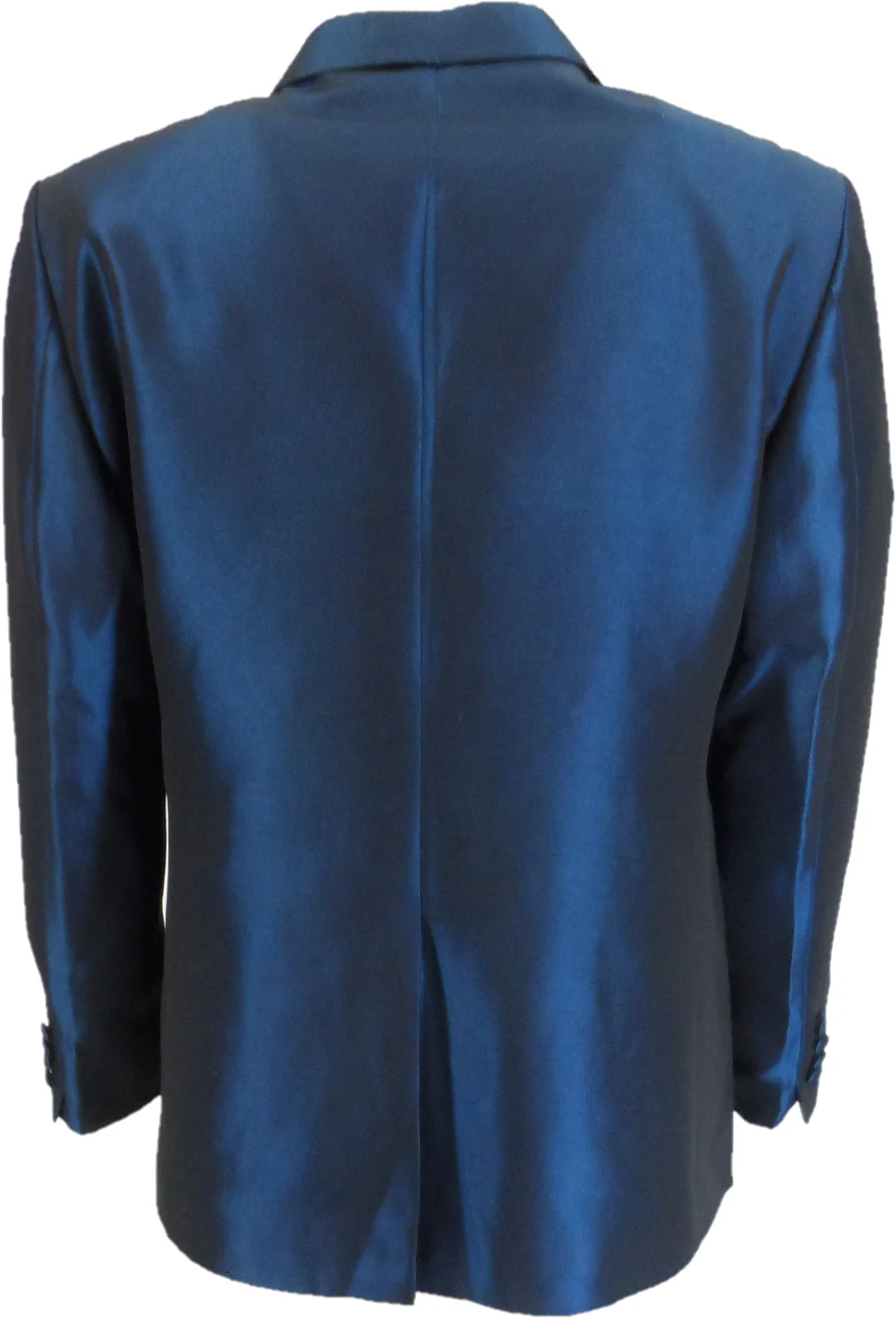 Mazeys Mens Teal Blue Suit Jacket - immagine 3