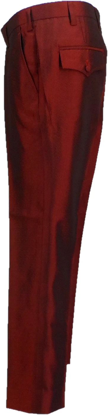 Mazeys Mens Tonic Burgundy Suit Jacket - immagine 9