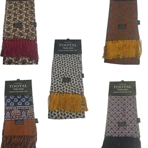 Tootal Mens Tebilized 100% Rayon Printed Scarf