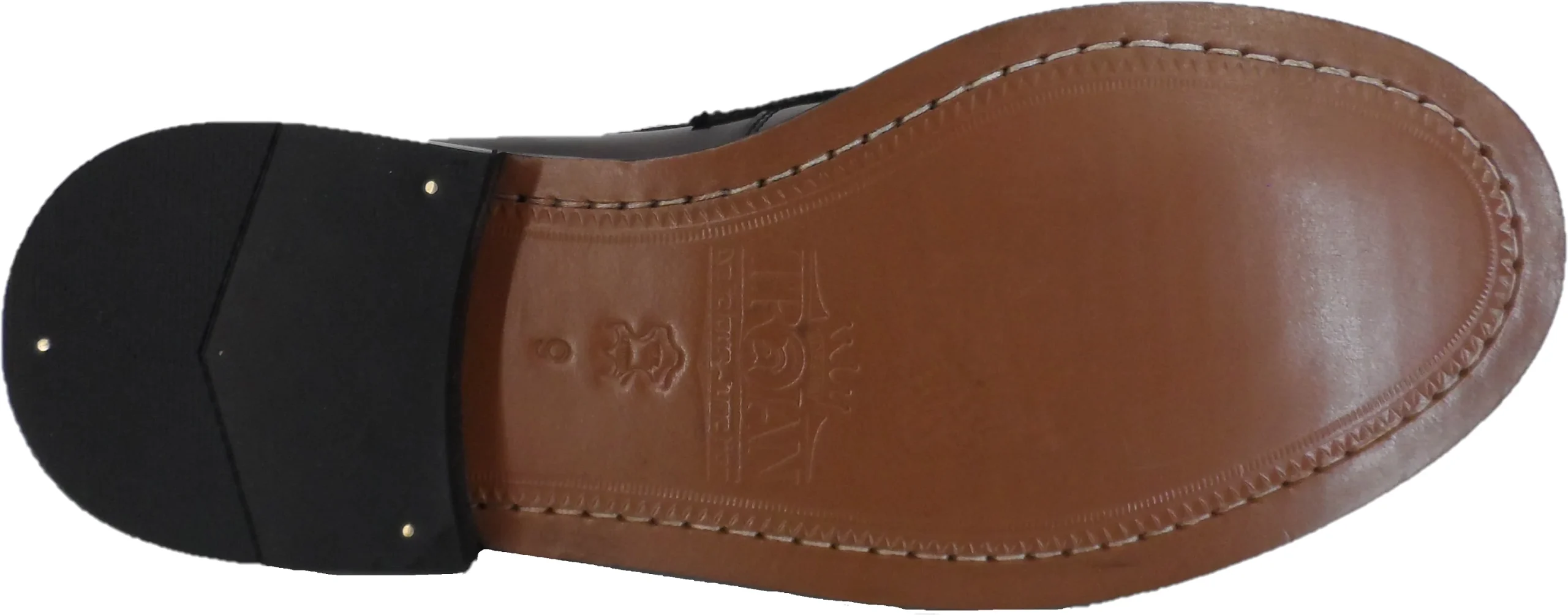 Delicious Junction and Trojan Mens The Duke Oxblood Tassel Loafers - immagine 6