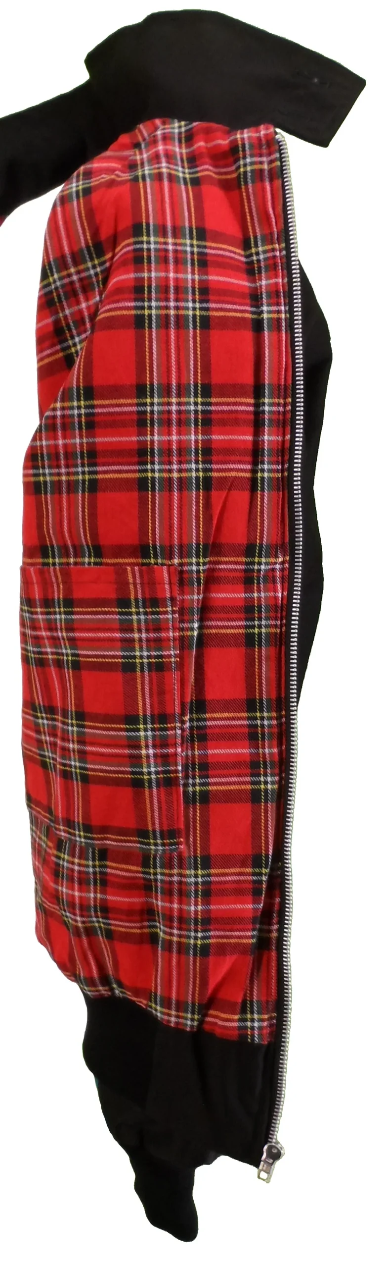 Black Harrington Jacket - Retro Mod Classic Harrington Jacket - immagine 3