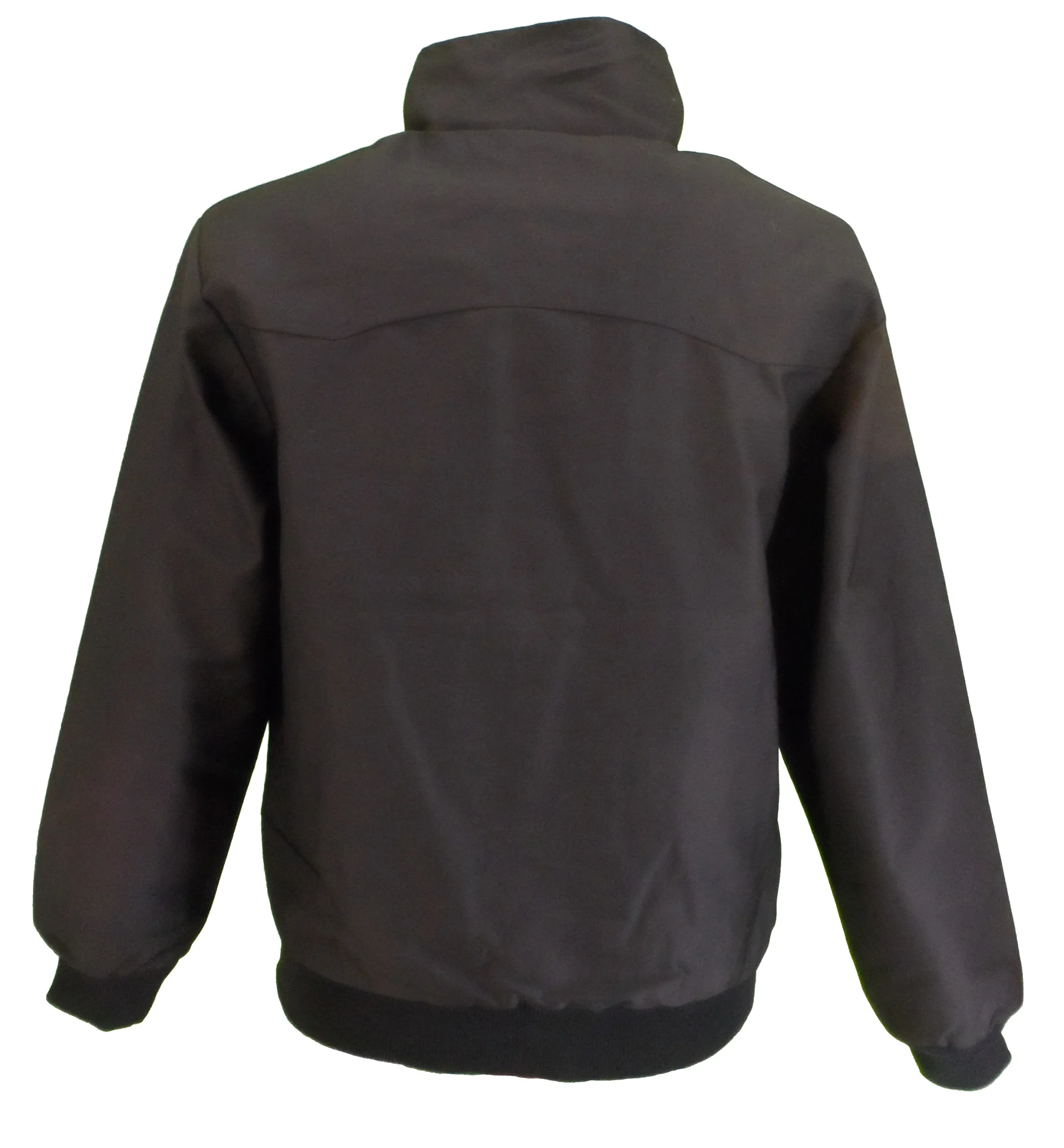 Black Harrington Jacket - Retro Mod Classic Harrington Jacket - immagine 4