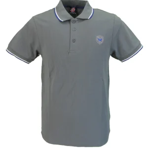 Warrior Grey/Navy/White Twin Tipped Polo Shirt