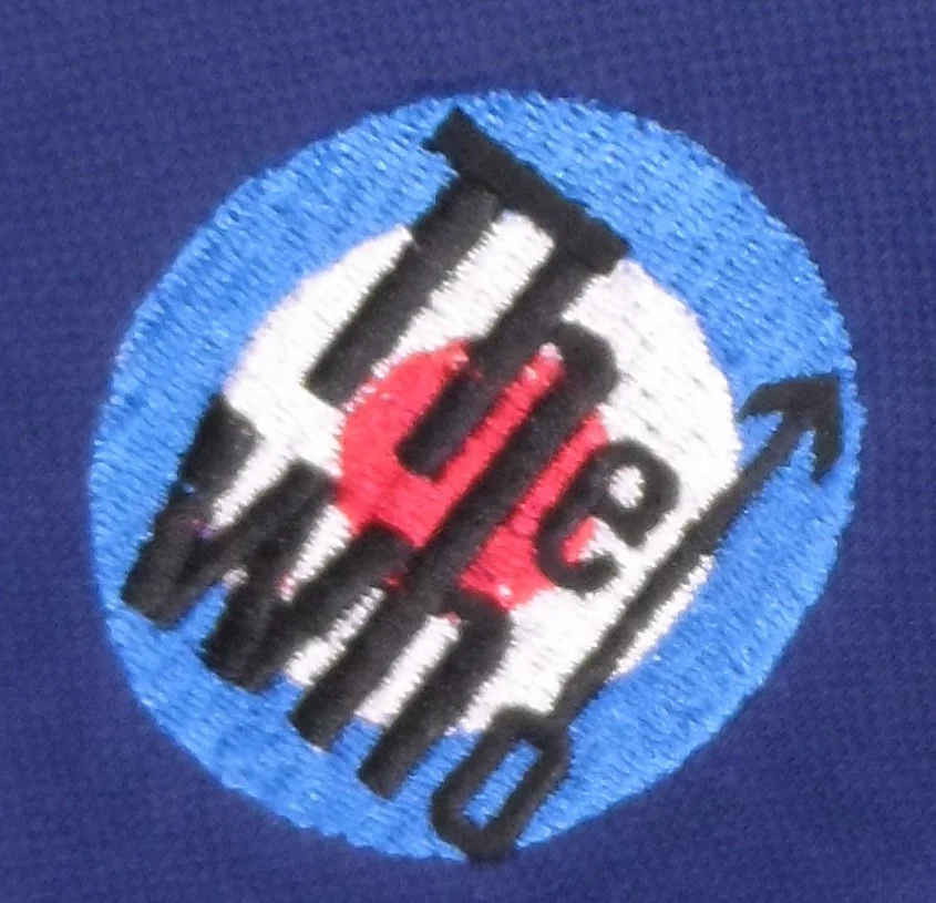 Mens Navy The Who 100% Cotton Polo Shirt - immagine 3