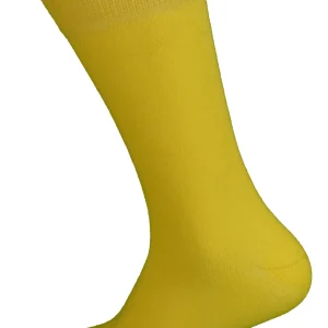 Relco Mens Yellow Retro Socks